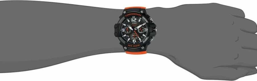 Casio Heavy Duty Shock Resistant Digital Watch for Men - Durable Military Design