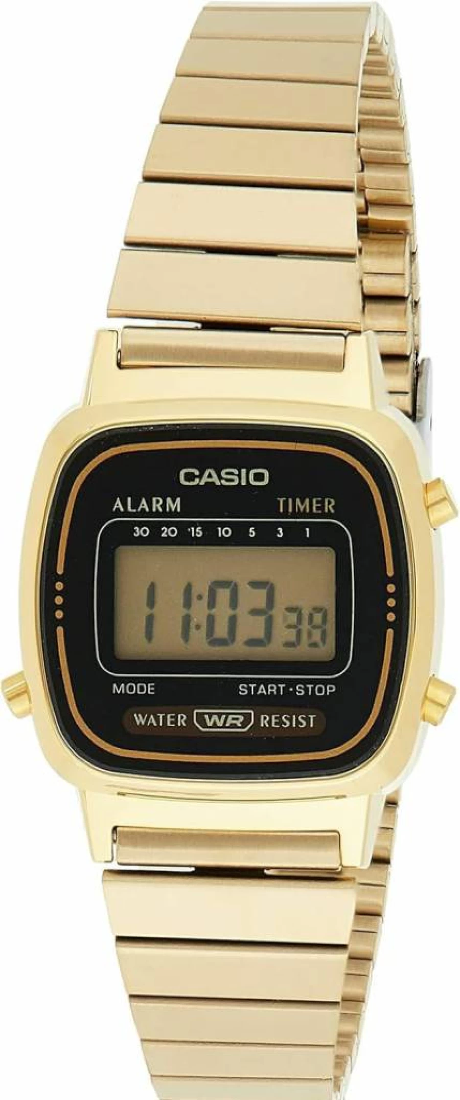 Casio G-Shock LF20W Unisex Digital Watch - Black, Stopwatch, World Time, LED Light, Auto Calendar, 3-Year Battery