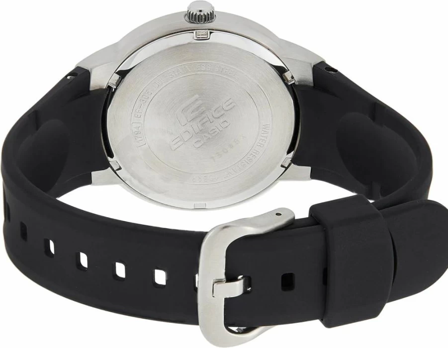 Casio Edifice EF305-1AV Men's Stainless Steel Multifunction Chronograph Analog Watch